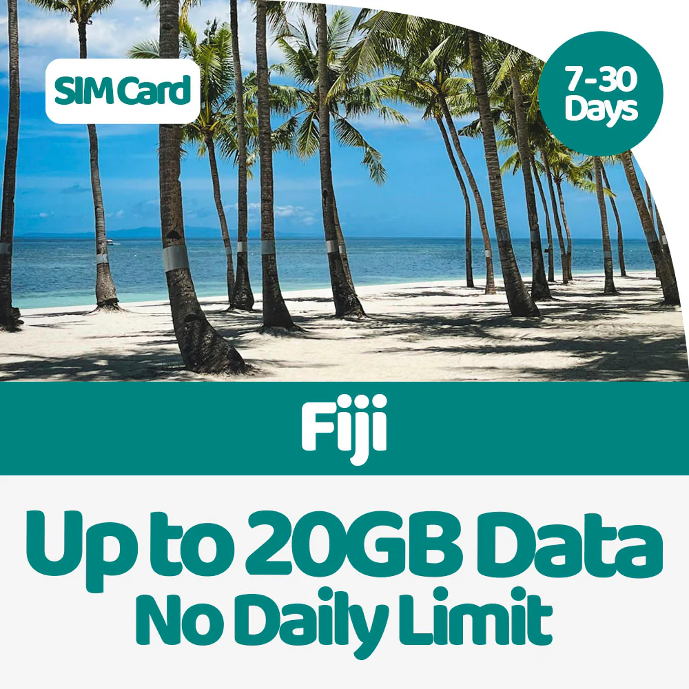 Fiji Data SIM | 5GB-20GB